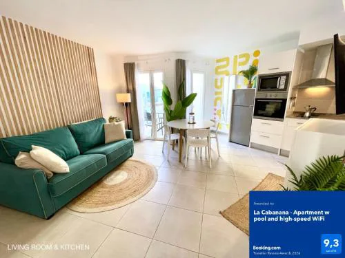 La Cabanana - Apartment w pool and high-speed WiFi
