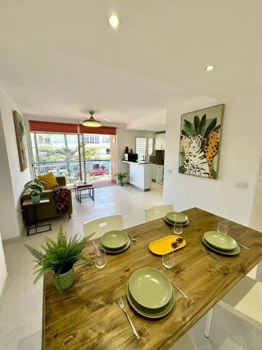 Sunny terraced flat in Corralejo center