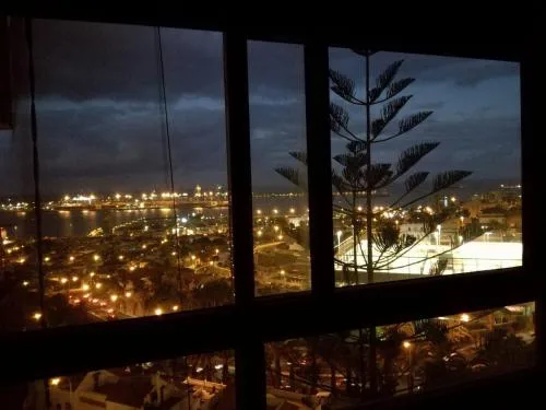 An apartment with an ocean view