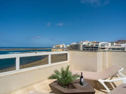 Awesome beachfront terrace By CanariasGetaway