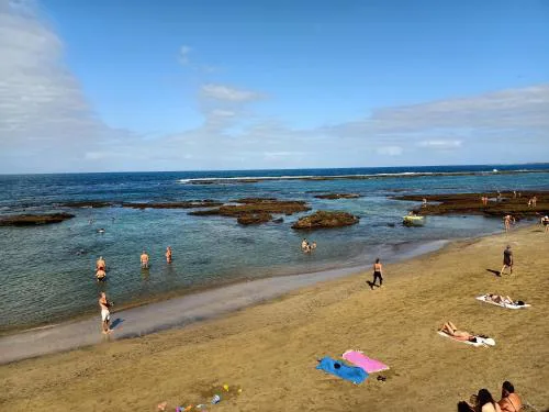 Estudio vacacional W&G Las Canteras con bonitas vistas al mar