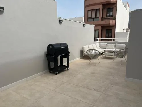 House near the beach with rooftop and BBQ