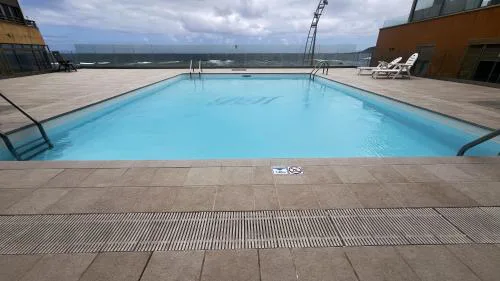 Vivienda vacacional en primera linea de playa y vistas al Mar y Piscina