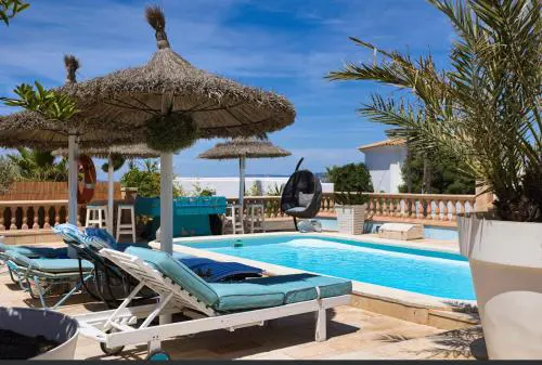 Villa in Llucmajor with Sea View and Private Pool