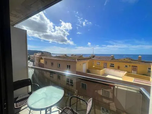 In the center of Los Cristianos