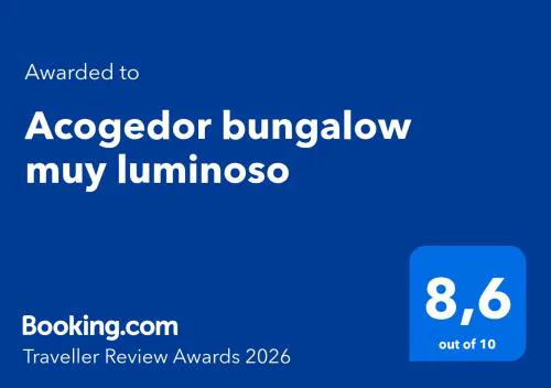 Acogedor bungalow muy luminoso
