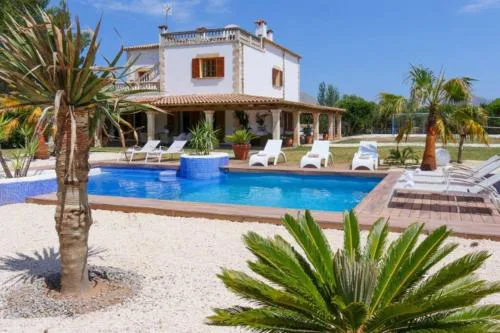 Traumfinca PINTXITO, strandnah, XXL Pool, Klima, schnelles WIFI, GYM,Tischtennis, Volleyball