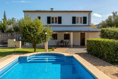 Villa Las Palmeras para 4 personas cerca del pueblo de Pollensa