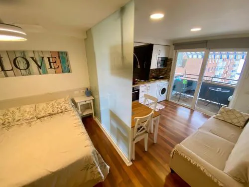 LOFT vistas playa jardin