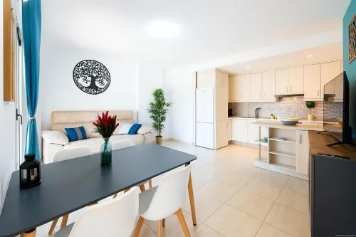 Golf del Sur big terrace, ground floor, pool