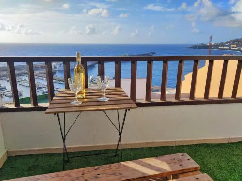 Vivienda Balcón al amanecer