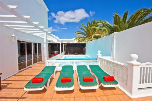 Great Costa Teguise Home Villa Luz De La Fragata 4 Bedrooms Private Pool