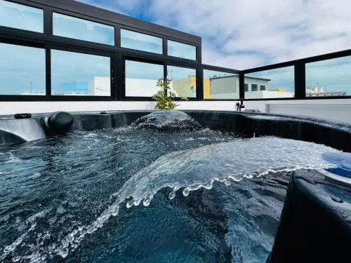 Atlantic Green 4, terrace, spa and solarium