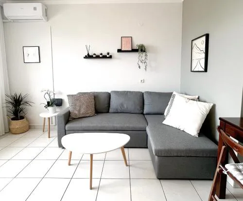 Blue apartment
