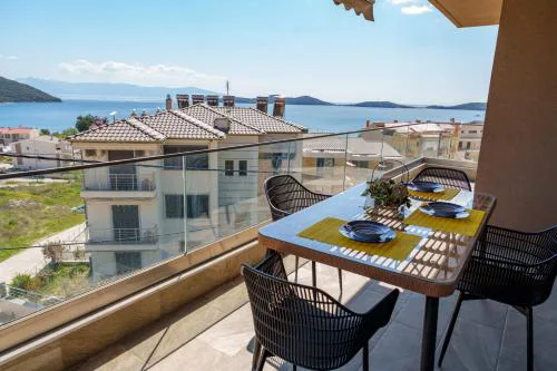 View of the Aegean sea