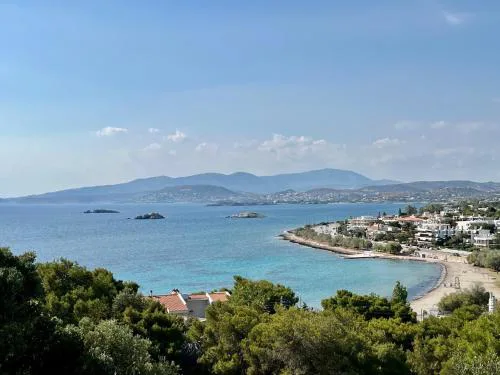 Stunning View Seaside 1-Bed Apartment in Saronida