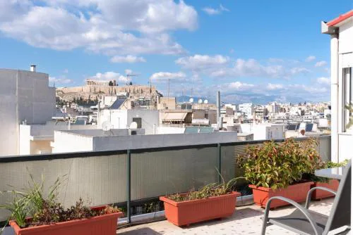 Acropolis view Penthouse by WeHost Athens