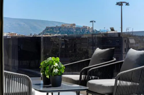 Acropolis View - Stylish City Penthouse with Large Terrace