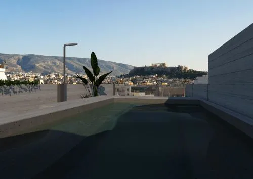 "AcroPool" Penthouse with Private Pool & Acropolis View