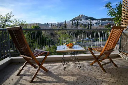 Athenian Artistic Apt Lycabettus View