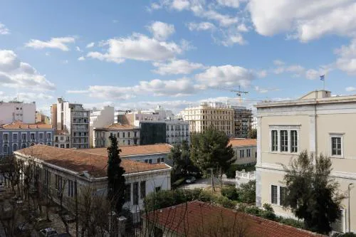 Athens Museum Residence, city center view