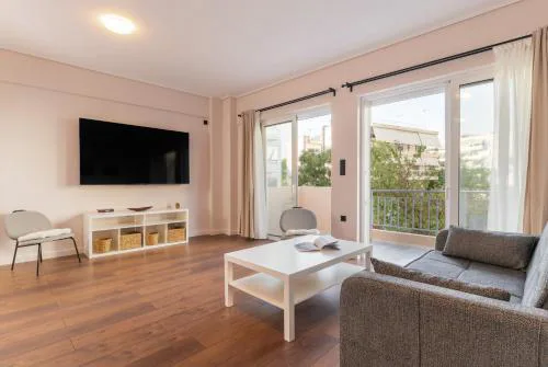 Athens Neos Kosmos 1BDR apt near to metro station