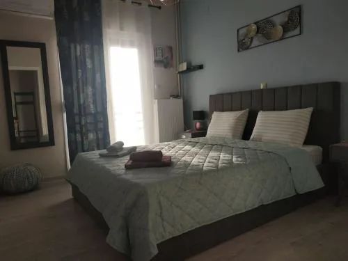 Athens view apartment near Metro station Agia Marina
