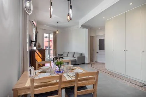 Christiana's lovely apartment in Psyri, Athens
