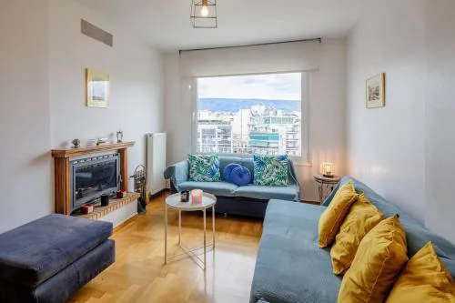 City view roof top apt 10min from Acropolis museum