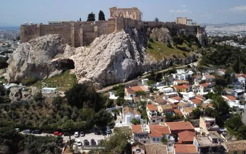 In the shadow of Acropolis