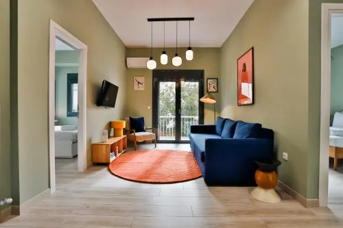 Modern 2BD Apt Behind Athens Tower by Live&Travel