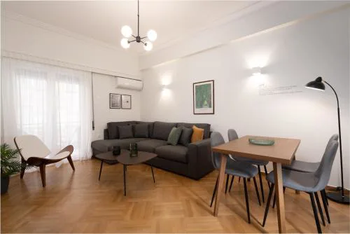 Modern apartment near Lycabettus hill with balcony