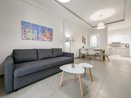 Modern&Stylish 1BD apt next metro and Acropolis