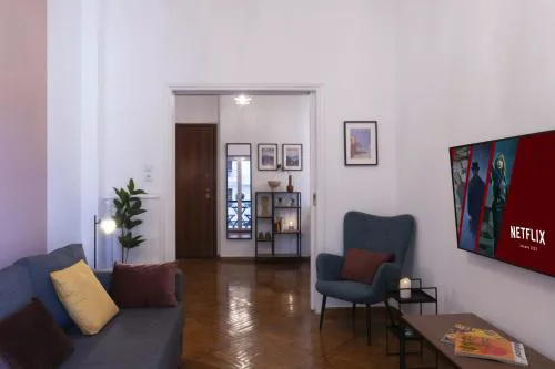 Rare 1BR APT, next to the new Goulandris Museum