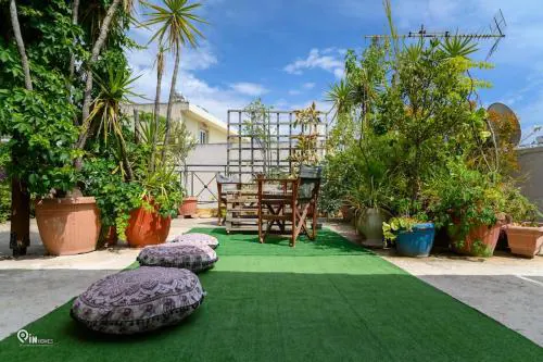 Rustic - Private Rooftop Garden & City View Studio in Egaleo-Athens
