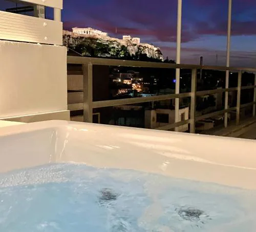 Syntagma Spa with Acropolis View