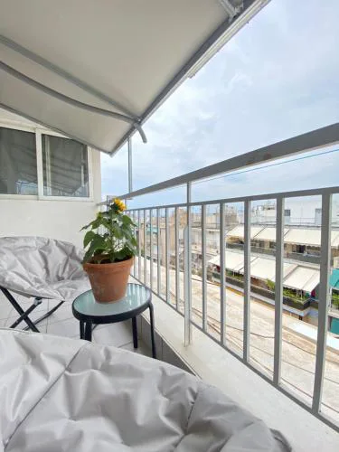Top Floor Apt with Balcony - Acropolis View & Sunset - Koukaki