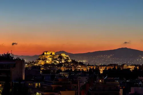 Urban Forty One Acropolis-view penthouse