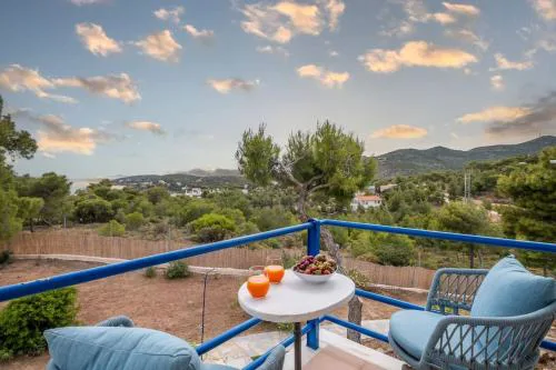 Villa Elisa 6ppl Poseidon Temple View Sounio