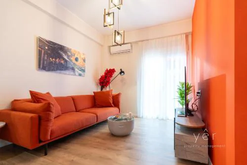 Duplex in Piraeus' Best Street 2Bath w-FreeParking