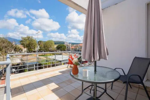 Modern Studios in the Heart of Filiatra with Private Balconies