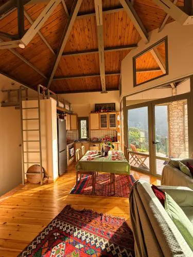 Kalavryta Villa Nano with fireplace and next the Ski Centre