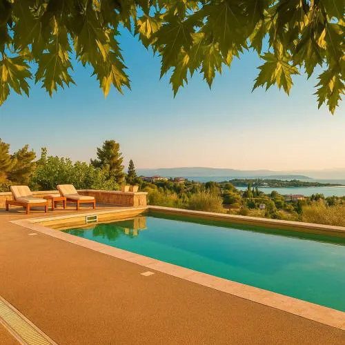 Porto Cheli Panoramic Poolside Getaway