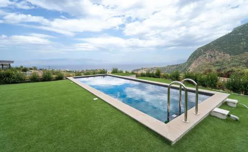 Xylokastro Panorama with Pool