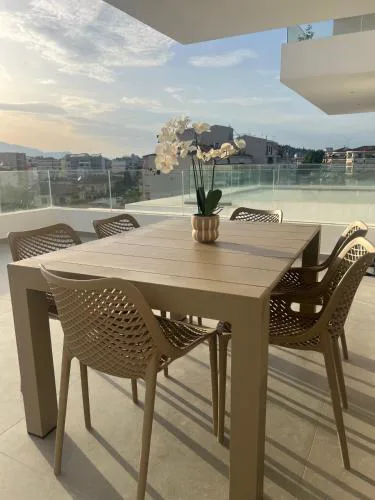 White luxury apartment