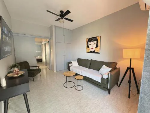 Costa Beach Front Apartment in Pefkochori