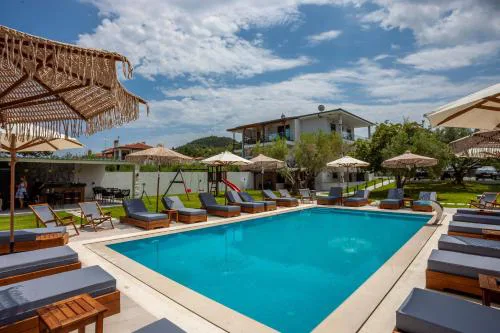 Olia seaside residence 120m from the beach