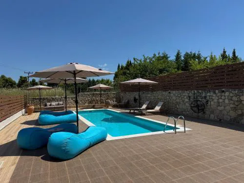 Sani Luxury Pool Villa