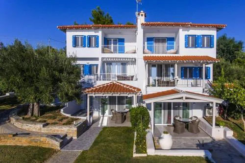 Apartment in Elia Beach with a shared pool