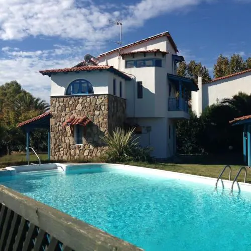 Blue house